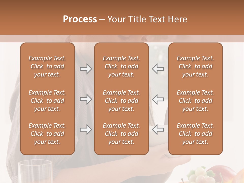 Organic Female Snack PowerPoint Template