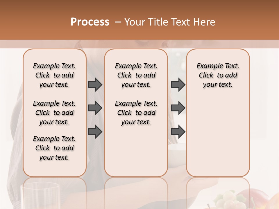 Organic Female Snack PowerPoint Template