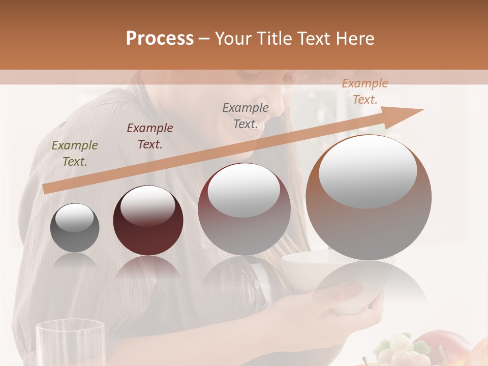 Organic Female Snack PowerPoint Template