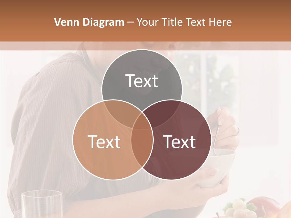 Organic Female Snack PowerPoint Template