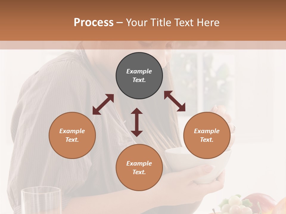 Organic Female Snack PowerPoint Template