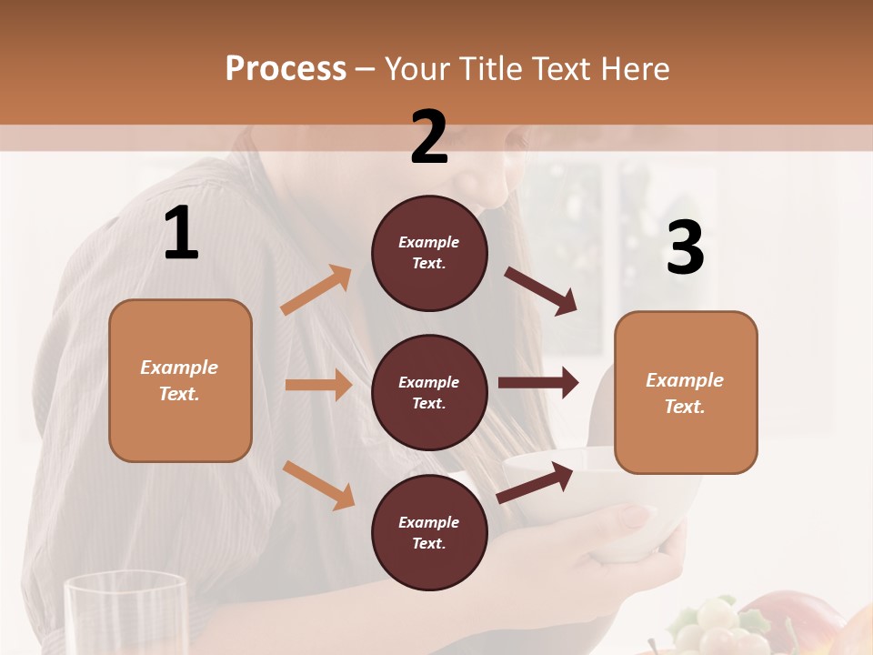 Organic Female Snack PowerPoint Template