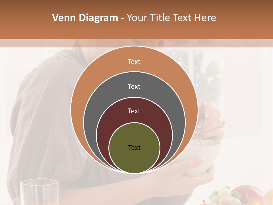 Organic Female Snack PowerPoint Template