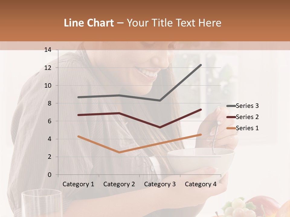 Organic Female Snack PowerPoint Template