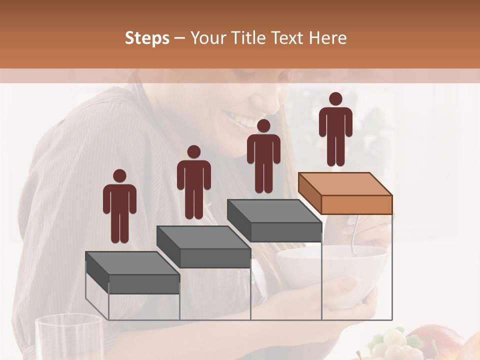 Organic Female Snack PowerPoint Template