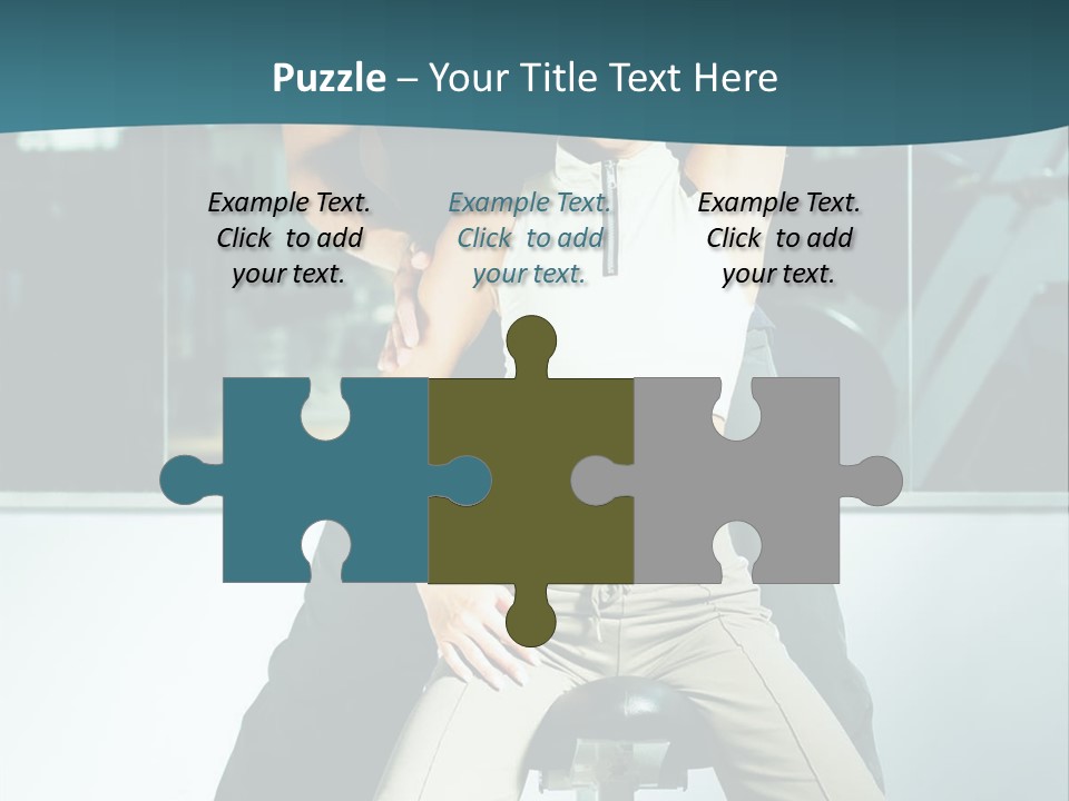 Fashion Ringlet People PowerPoint Template