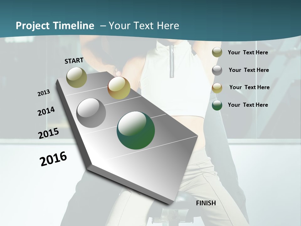 Fashion Ringlet People PowerPoint Template