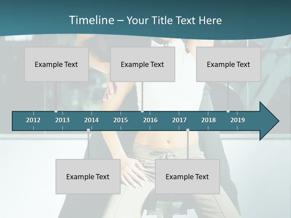 Fashion Ringlet People PowerPoint Template