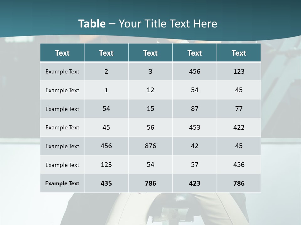 Fashion Ringlet People PowerPoint Template