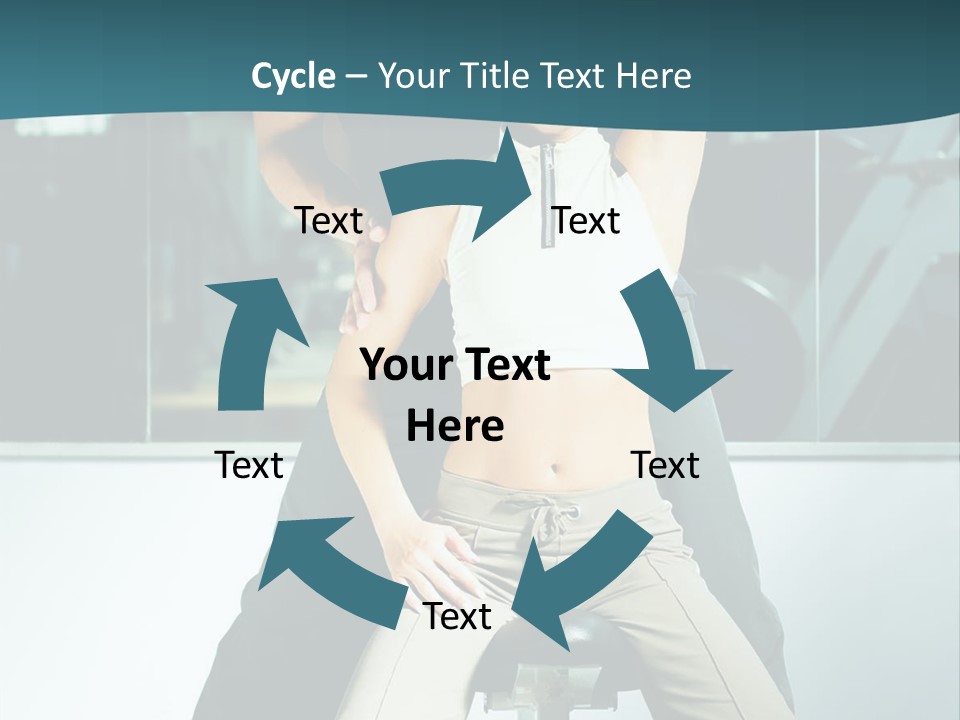 Fashion Ringlet People PowerPoint Template