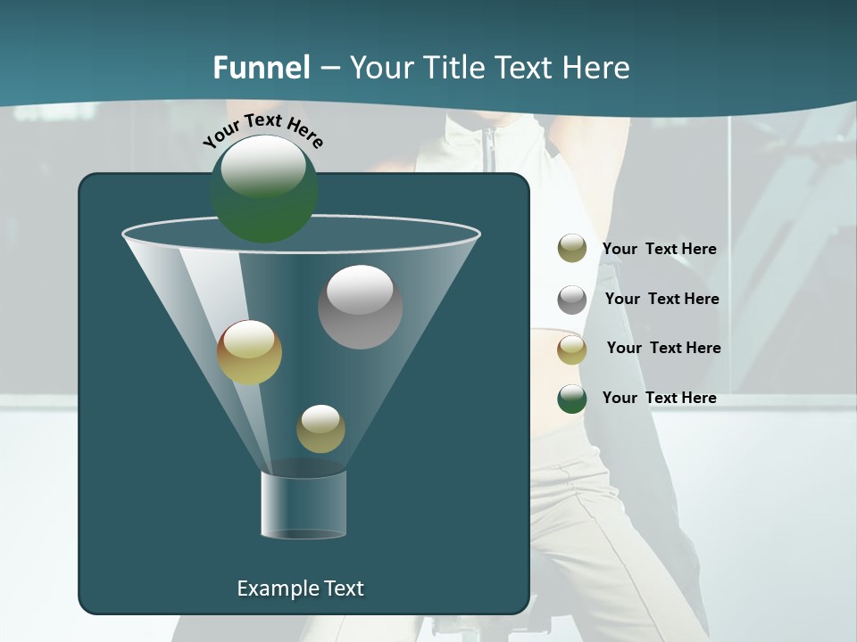 Fashion Ringlet People PowerPoint Template