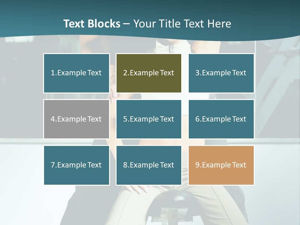 Fashion Ringlet People PowerPoint Template