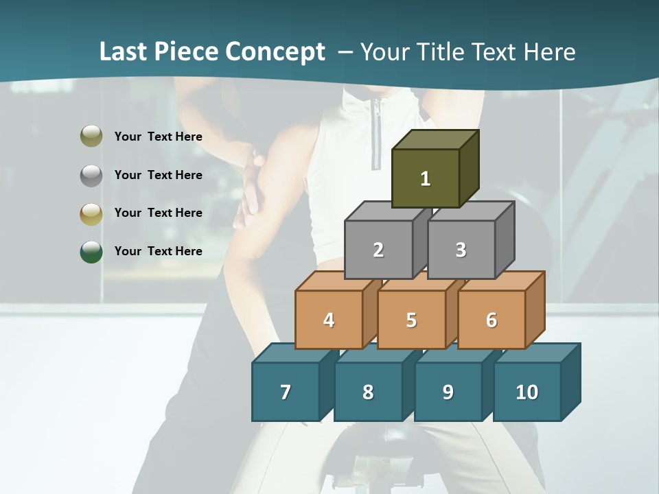 Fashion Ringlet People PowerPoint Template