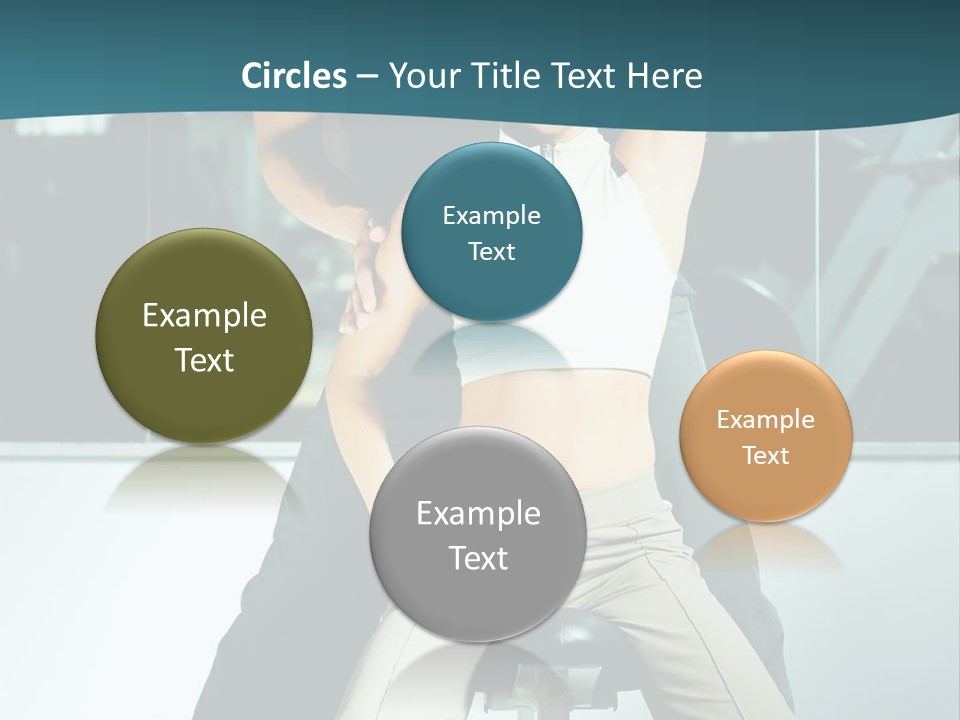 Fashion Ringlet People PowerPoint Template