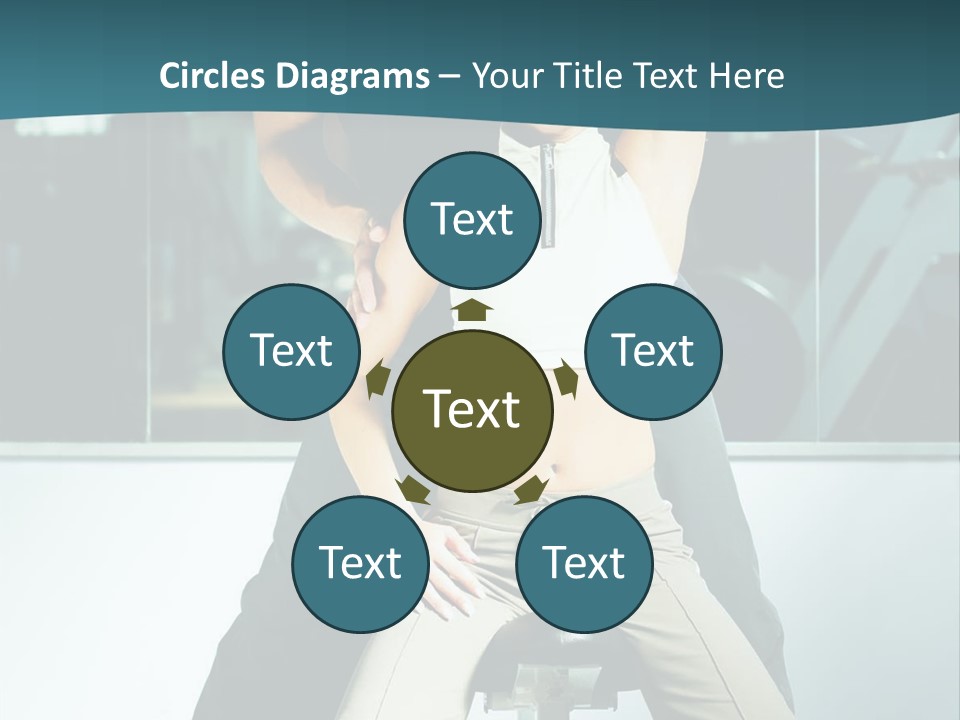 Fashion Ringlet People PowerPoint Template