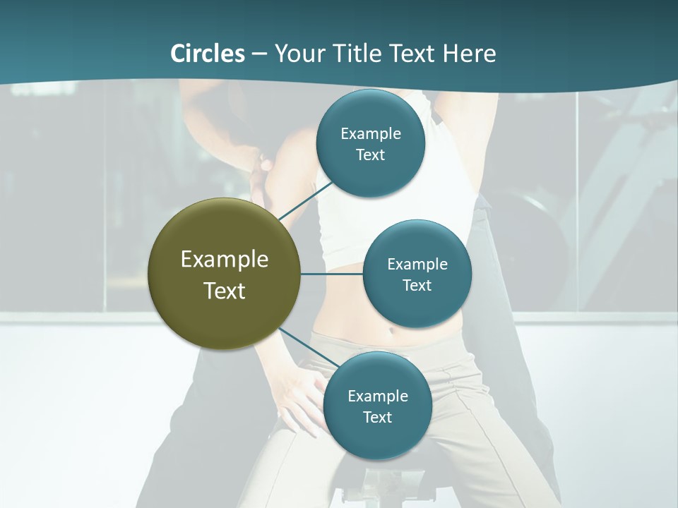 Fashion Ringlet People PowerPoint Template