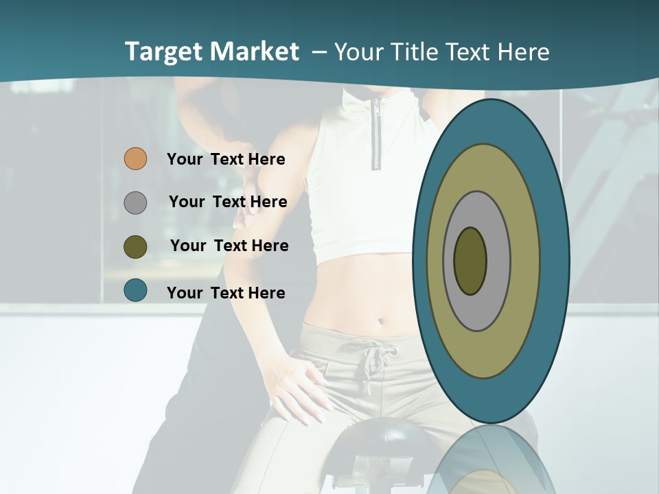Fashion Ringlet People PowerPoint Template