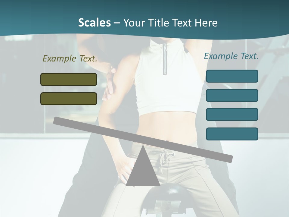 Fashion Ringlet People PowerPoint Template