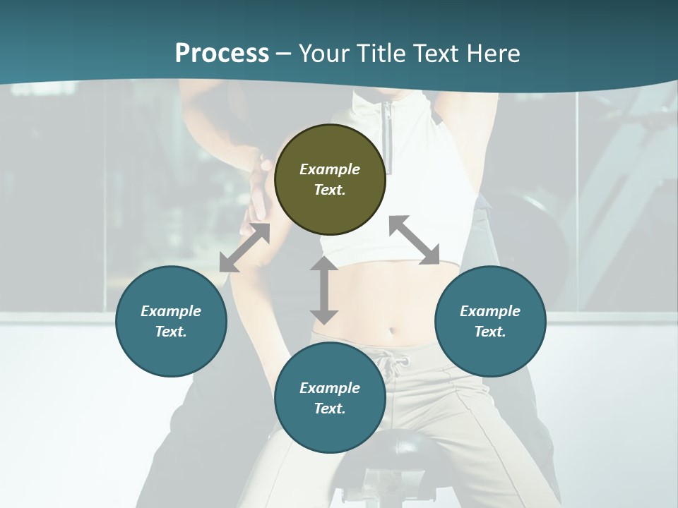 Fashion Ringlet People PowerPoint Template