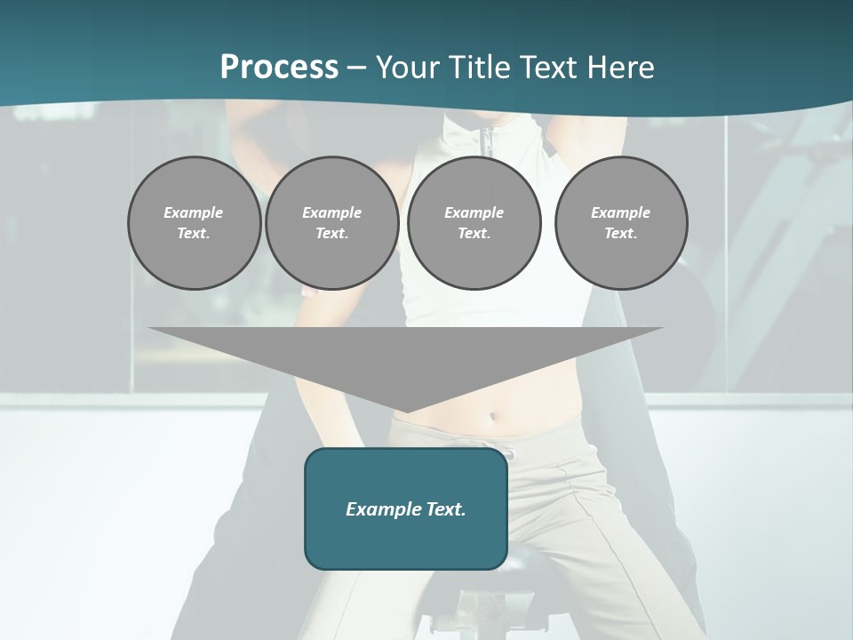 Fashion Ringlet People PowerPoint Template