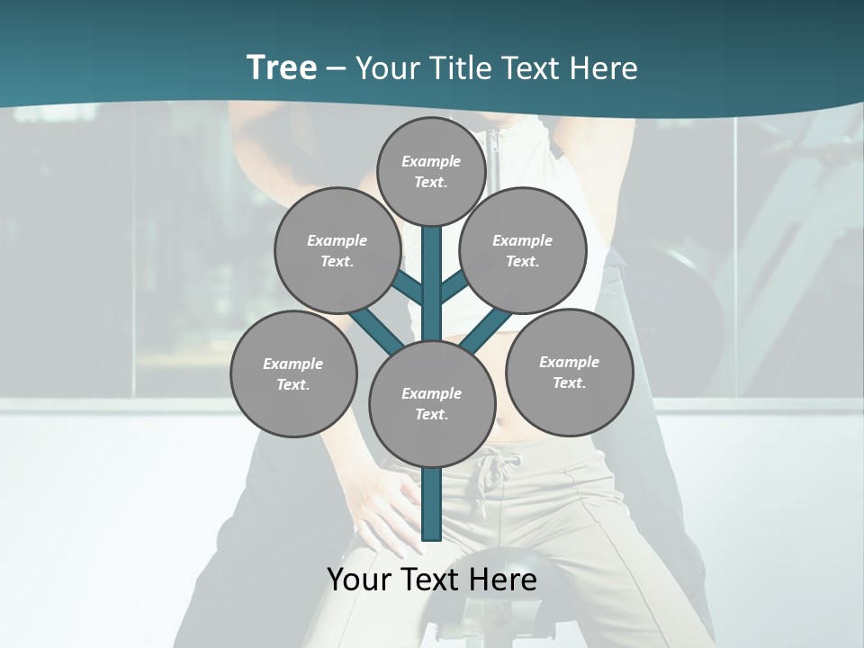 Fashion Ringlet People PowerPoint Template