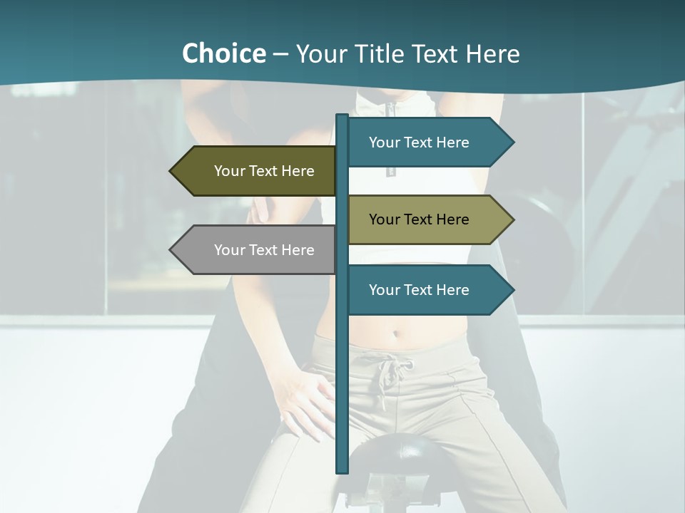 Fashion Ringlet People PowerPoint Template