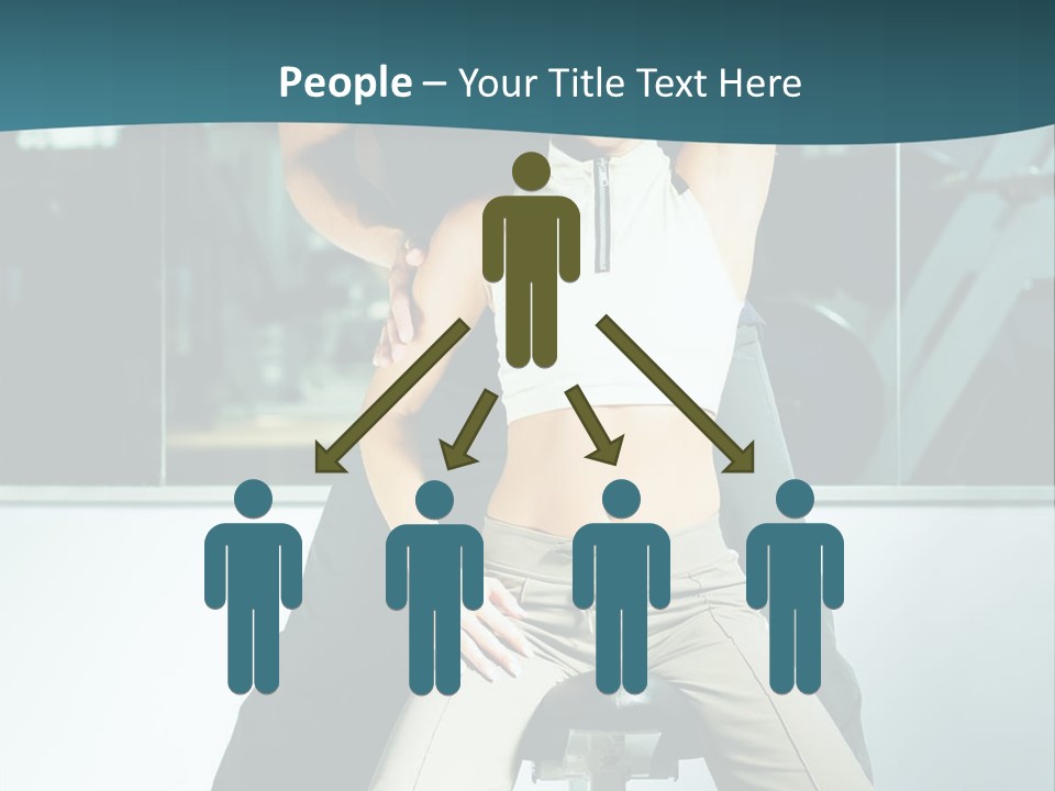 Fashion Ringlet People PowerPoint Template