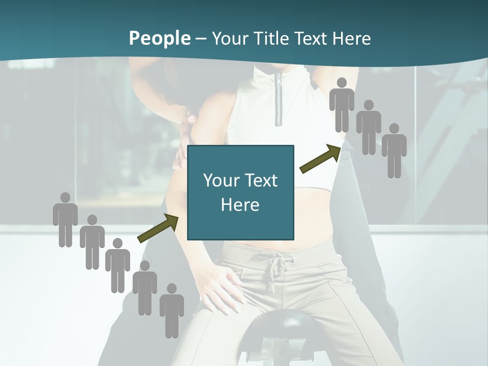 Fashion Ringlet People PowerPoint Template