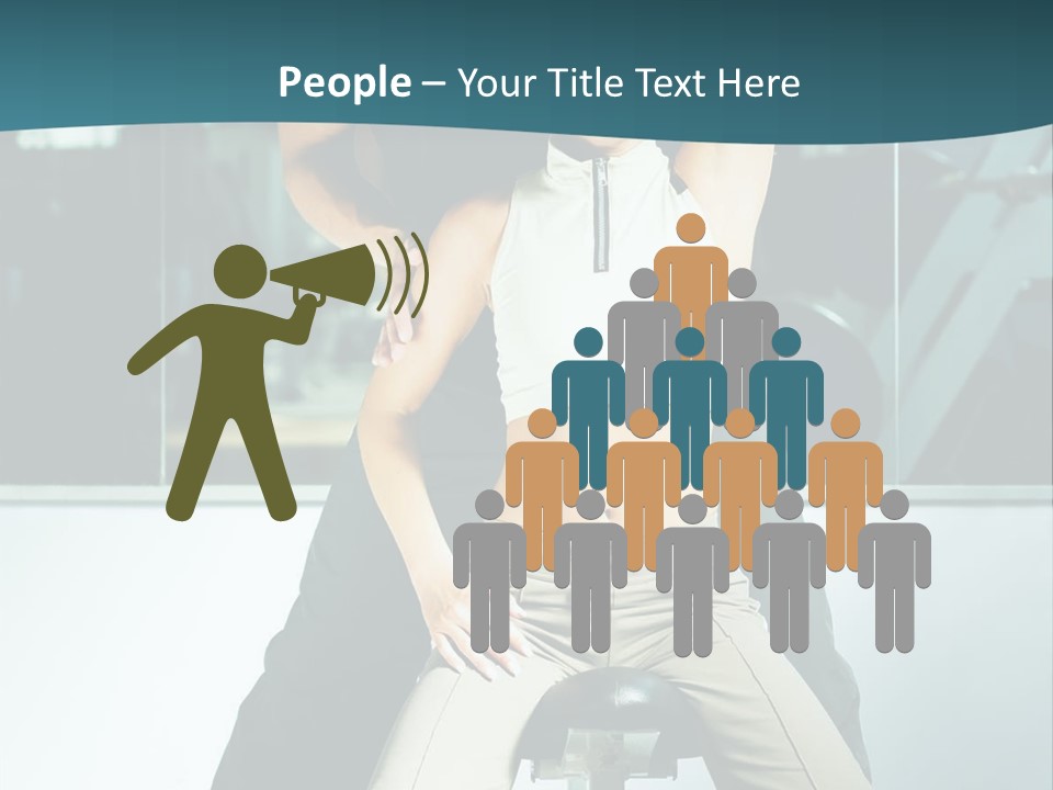 Fashion Ringlet People PowerPoint Template