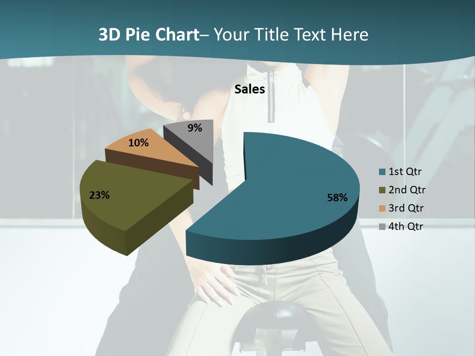 Fashion Ringlet People PowerPoint Template