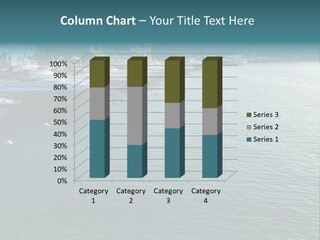 House Yacht Coast PowerPoint Template