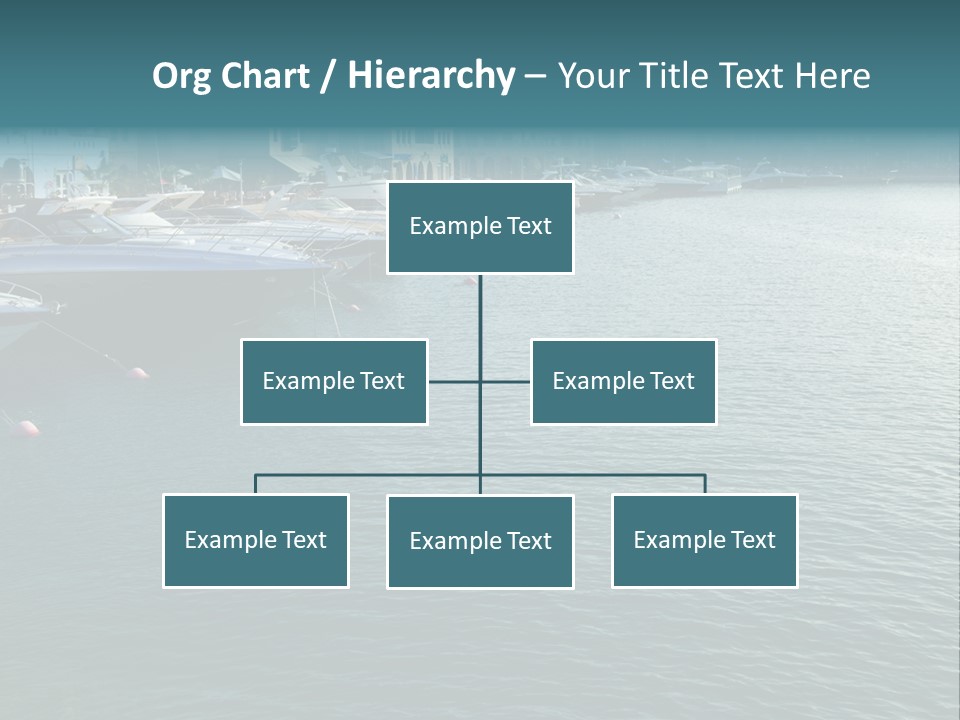 House Yacht Coast PowerPoint Template
