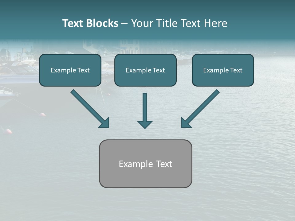 House Yacht Coast PowerPoint Template