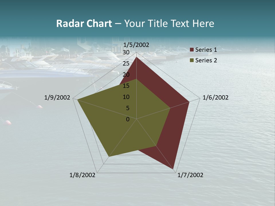 House Yacht Coast PowerPoint Template
