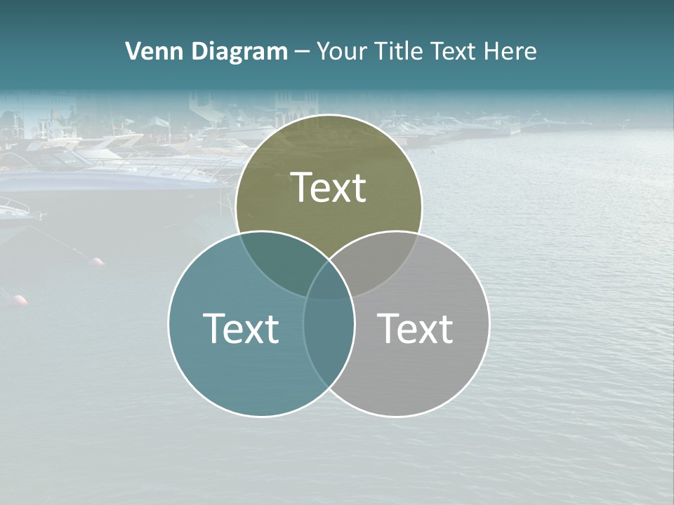 House Yacht Coast PowerPoint Template