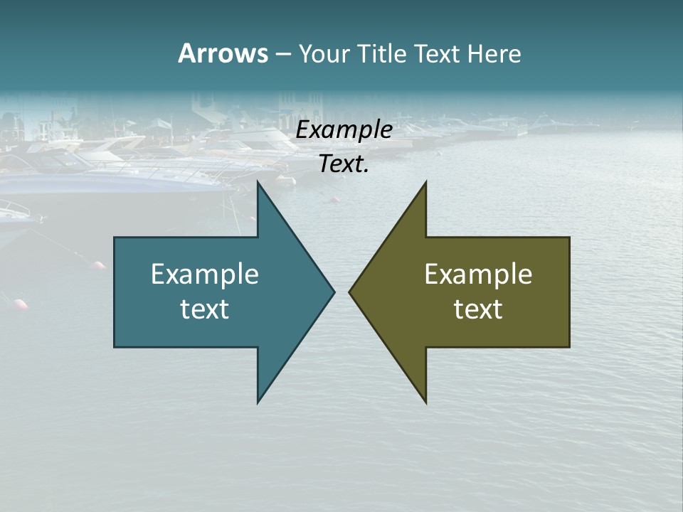 House Yacht Coast PowerPoint Template