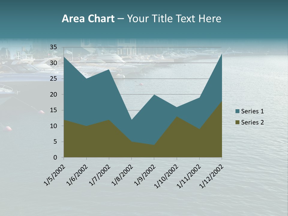 House Yacht Coast PowerPoint Template
