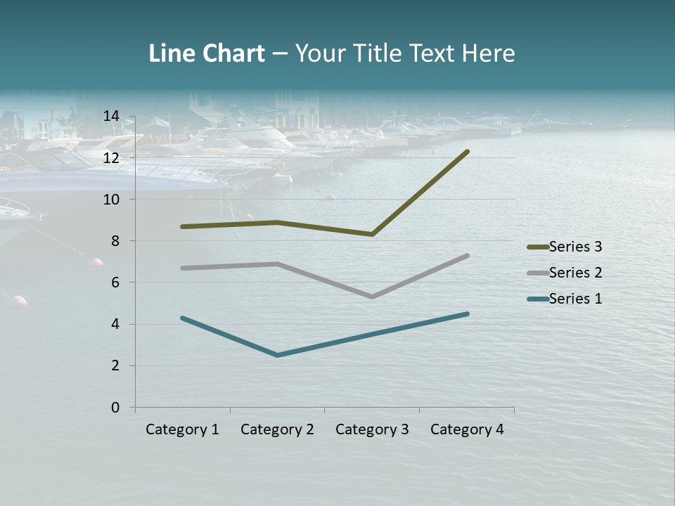 House Yacht Coast PowerPoint Template
