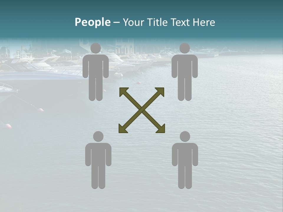 House Yacht Coast PowerPoint Template