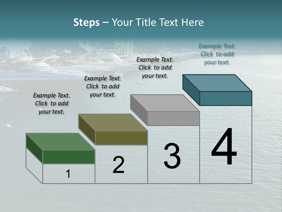 House Yacht Coast PowerPoint Template