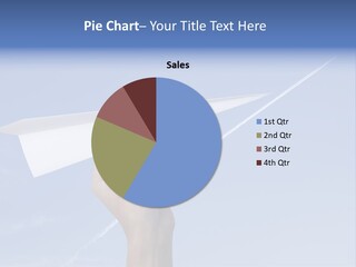 Person Aircraft Business PowerPoint Template