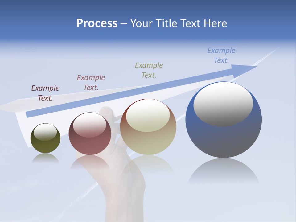 Person Aircraft Business PowerPoint Template