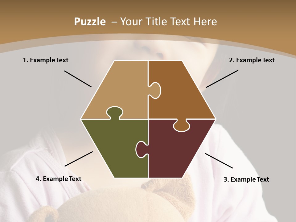 Childhood Adorable Pajamas PowerPoint Template