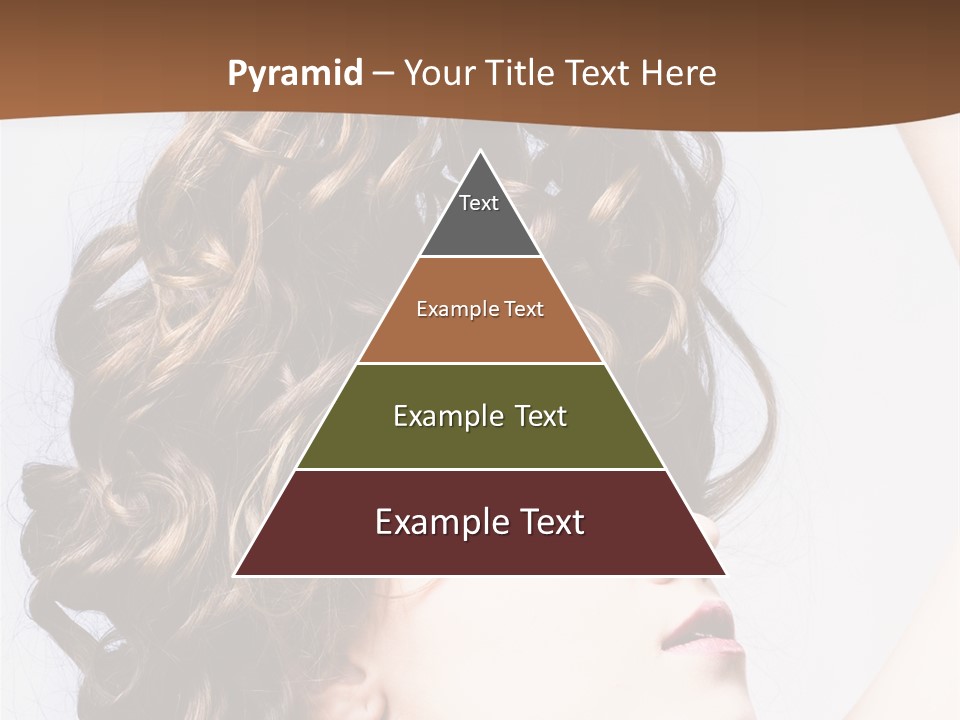 Fashion Ringlet People PowerPoint Template