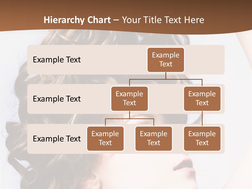 Fashion Ringlet People PowerPoint Template