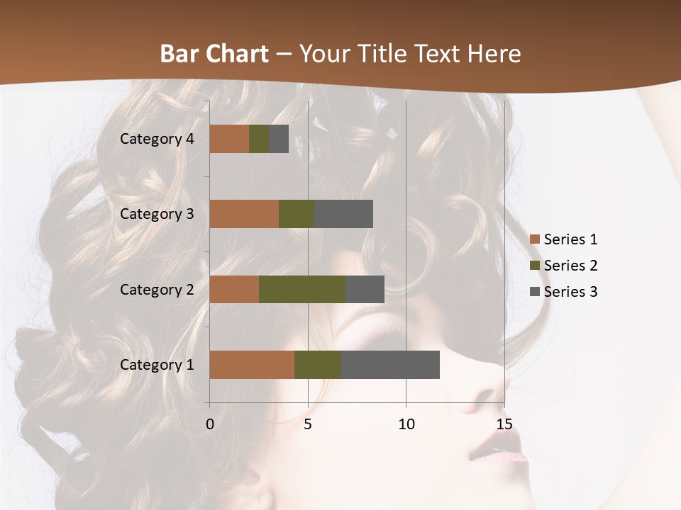 Fashion Ringlet People PowerPoint Template