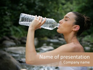 Young Water Years PowerPoint Template