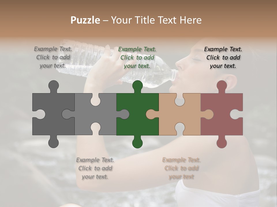 Young Water Years PowerPoint Template