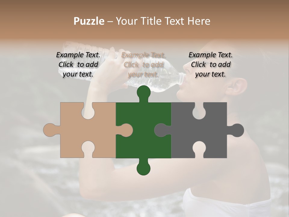 Young Water Years PowerPoint Template