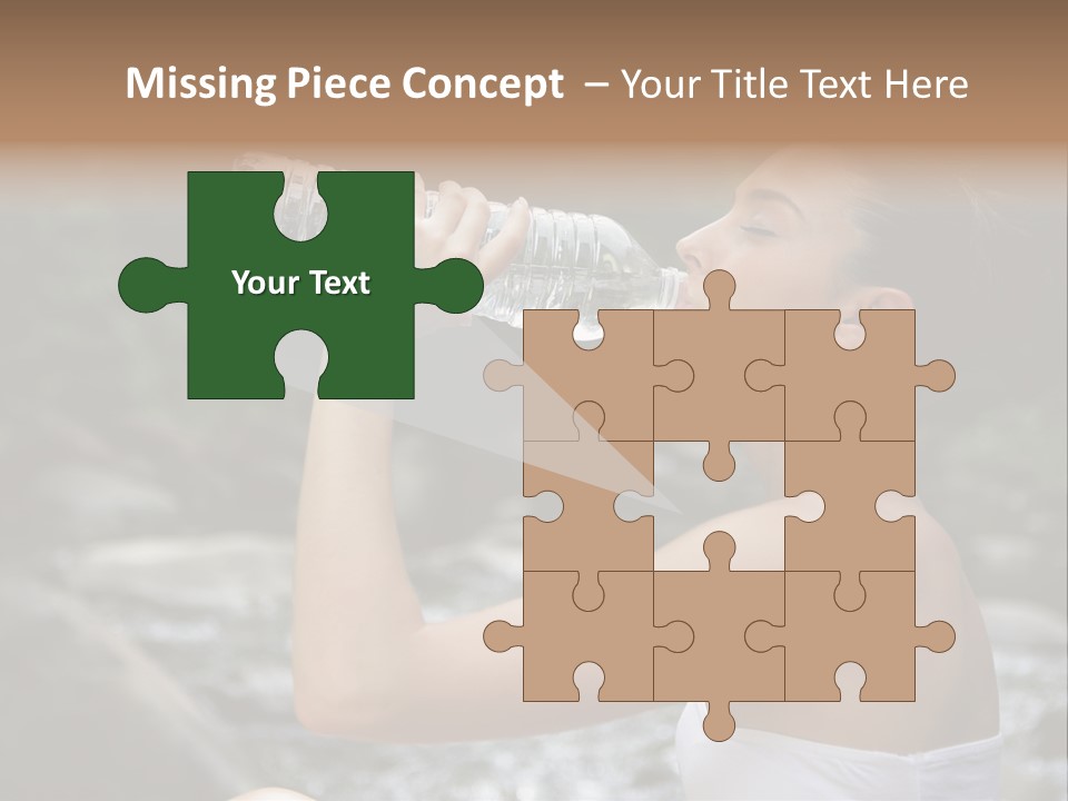 Young Water Years PowerPoint Template